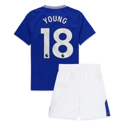Kinder Everton FC Young #18 Fußball Trikotsatz 2024-25 Heimtrikot